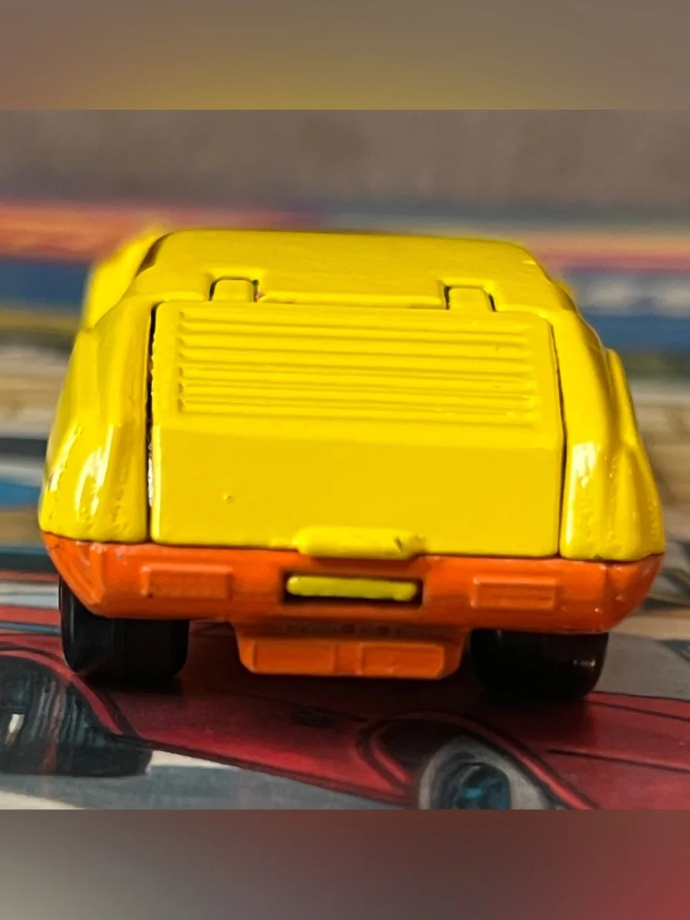 Vintage Matchbox Superfast No. 33 Datsun 128X Yellow 1973 Lesney England